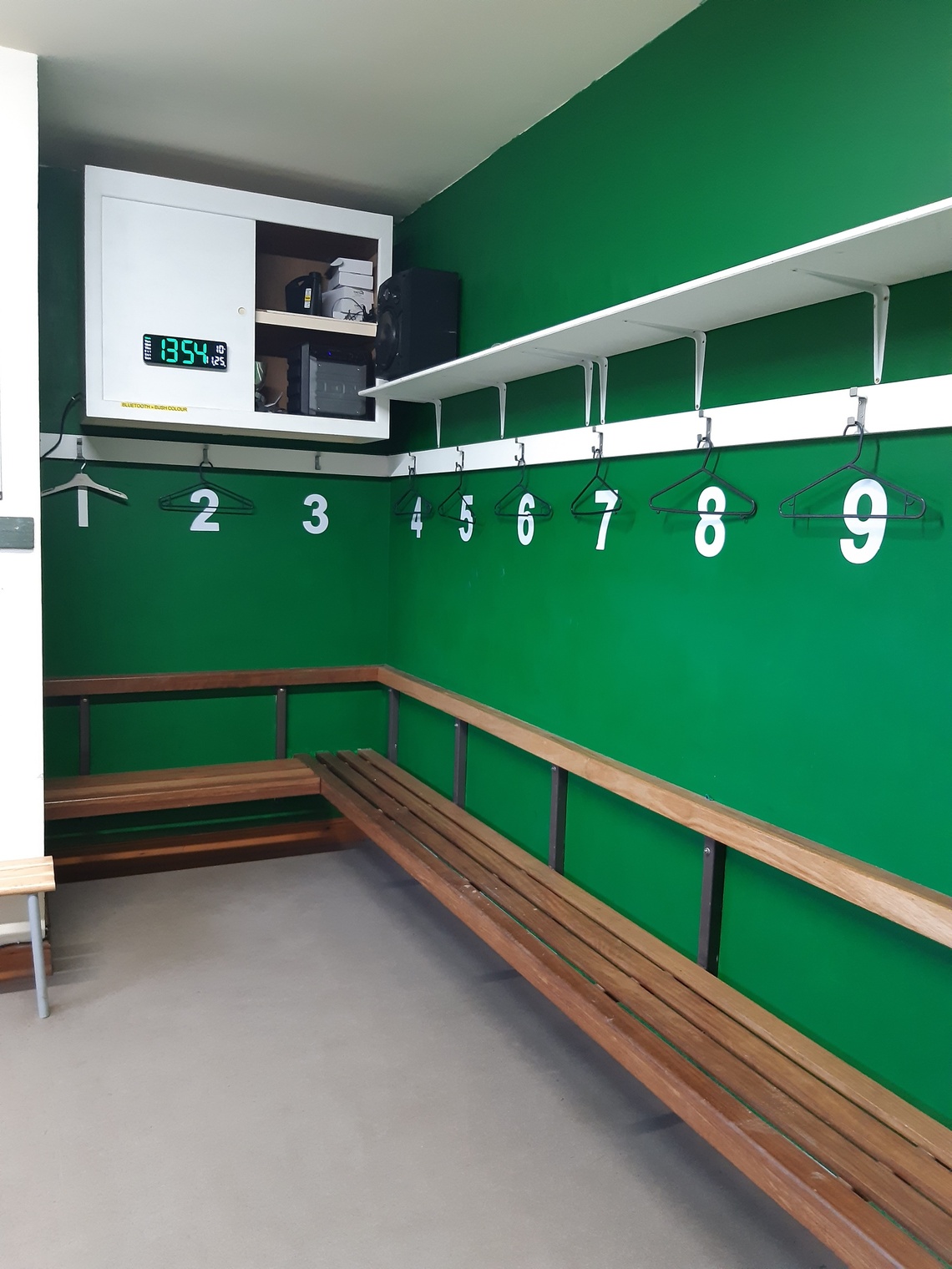 Changing Room Green