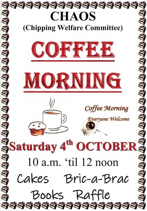 ChaosCoffeeMorning25Poster